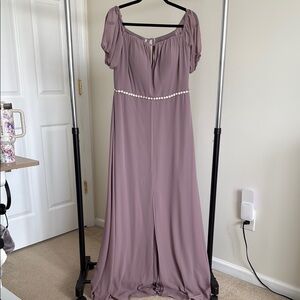 Jasmine Amethyst Bridesmaid/ Formal Dress